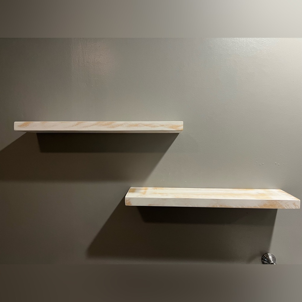 Floating shelve sets